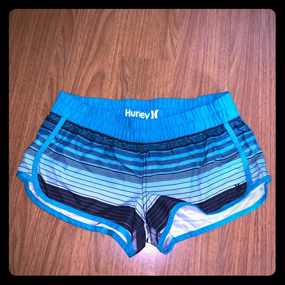 Women’s blue Hurley shorts
